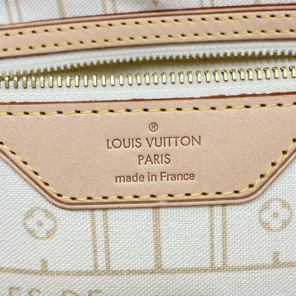 Louis Vuitton Damier Azur Neverfull MM Tote Bag N51107 White Women's - Picture 5 of 12